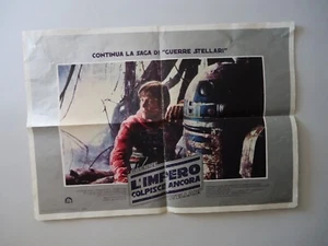 STAR WARS/EMPIRE STRIKES BACK /UAV25/ italian poster - Picture 1 of 1