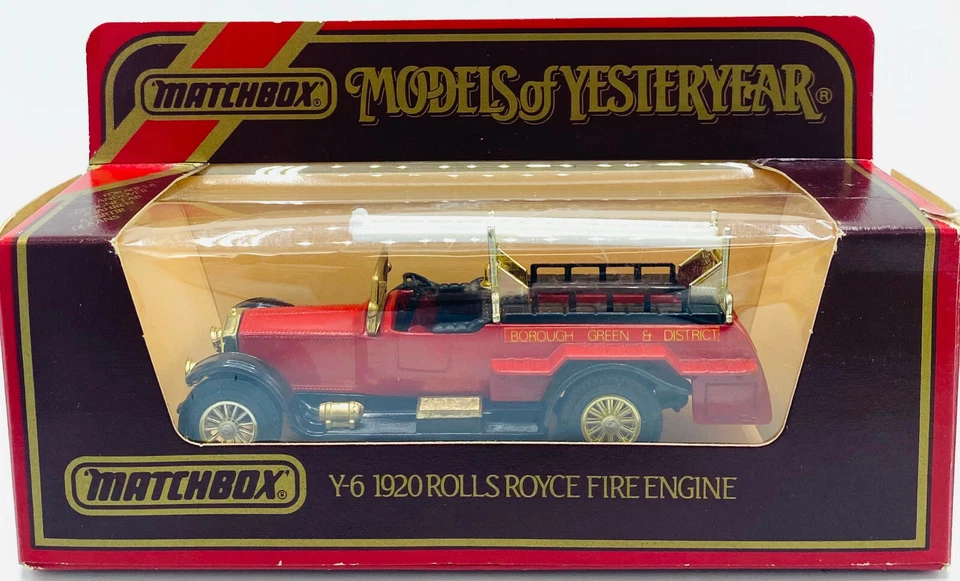EBOND Modellino Rolls Royce Fire Engine - Y-6 - 1920 - MatchBox - 1:43 - 0248 - Immagine 1 di 1