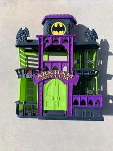 Fisher Price Batman Arkham Asylum Jail Playset DC Super Friends Imaginext Used - Picture 1 of 3