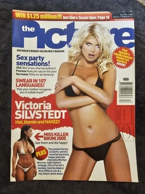 #868 The Picture magazine Australia April 27, 2005,Victoria Silvstedt - Image 1 of 4