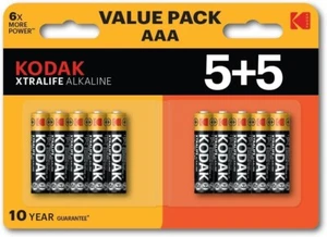 Pilas alcalinas KODAK XTRALIFE AAA LR3 MN2400 LARGO CADUCIDAD - Imagen 1 de 6