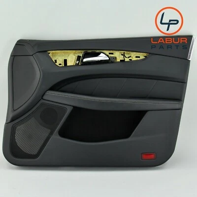 W218 12-18 Mercedes CLS Class Front Right Interior Door Panel Cover Black DP316 - Image 1 of 4