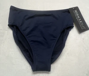 Neu mit Etikett Miraclesuit Damen-Tankiniunterteil 12 mitternachtsblau Badeanzug Slip - Bild 1 von 10