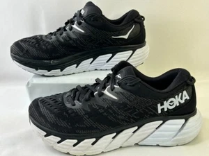 Hoka One One Gaviota 4 Women's Size 10D Running Shoes Black 1123198 B#1 - Picture 1 of 9