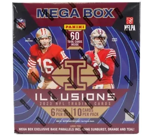 2023 Panini Illusions NFL Football Mega Box - Picture 1 of 2