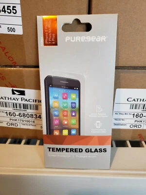 PureGear Clear Tempered Glass Screen Protector for iPhone 8+/7+/6s+/6+ - 61706 - Image 1 of 2