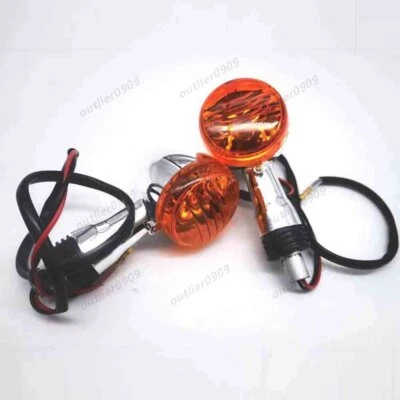 Señales de giro de bala cromadas ámbar aptas para SUZUKI Boulevard M109R VRZ1800 06-13 12 Foto 1 de 4