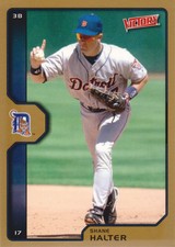 2002 Upper Deck Victory Baseball Gold #170 Shane Halter Detroit Tigers