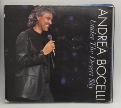 Andrea Bocelli - Under The Desert Sky CD + DVD, Pre-owned, Very Good Condition - Image 1 of 4