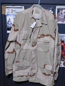 New Army Desert Camouflage BDU Jacket /Shirt Large X Long. 8415-01-327-5315 - Picture 1 of 4