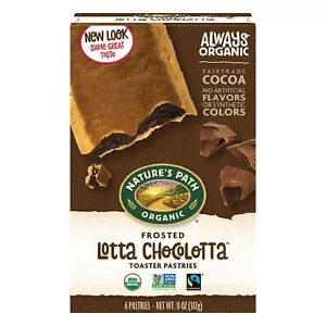 Nature's Path Frosted Chocolate Toaster Pastries 11 oz (Pack of 12) - Picture 1 of 1
