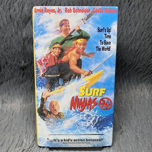Surf Ninjas VHS Tape 1993 New Line Rob Schneider Leslie Nielsen Comedy SEALED - Picture 1 of 6