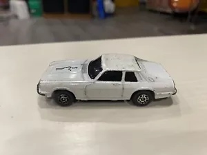 Vintage Corgi Junior THE SAINT'S White Jaguar XJ-S  Cast Car Black Windows Rare! - Picture 1 of 14