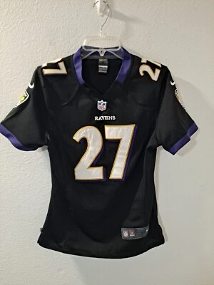 Camiseta deportiva Nike On Field Baltimore Ravens Ray Rice #27 juvenil negra púrpura talla XL Foto 1 de 4