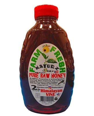 RAW HONEY Himalayan Vine 32oz 907g 2Lb Made in USA 100% Pure Natural RAW Honey - Image 1 of 4
