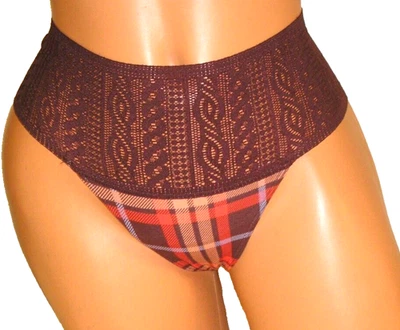 Bragas Lencería Aerie Encaje Top Tanga Cuadros Pequeño Adulto Regalo Foto 1 de 4