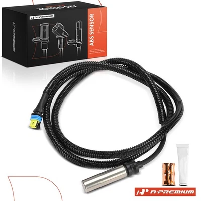 Sensor de velocidad de rueda ABS delantero o trasero A-Premium para Chevy GMC T6500 Isuzu HTR HVR Foto 1 de 4