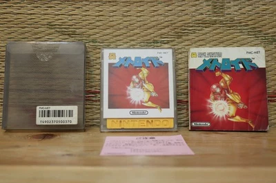Metroid w/box manual Japan Nintendo Famicom Disk FCD Very Good Condition! - Image 1 of 4