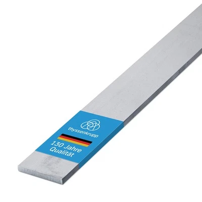 THYSSENKRUPP Flachstahl Edelstahl Flacheisen Flachprofil Flachmaterial V2A Flach gewalzt