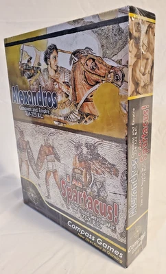 ALEXANDROS and I AM SPARTACUS - Compass Games - War Game - NIS - Изображение 1 из 3