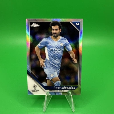 2021-22 Topps Chrome UCL - Ilkay Gundogan #41 Refractor. Soccer. D32 - Image 1 of 2