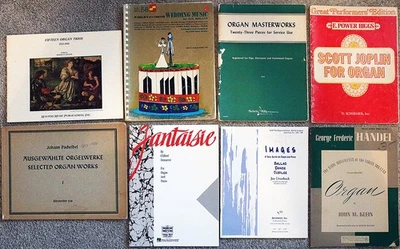 Lot of 8 Classical and Modern Songbooks for Church Pipe Organ - Image 1 of 4