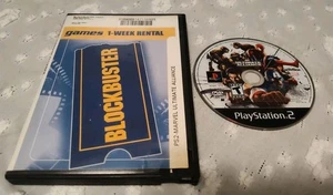 Blockbuster Rental Playstation 2  Marvel Ultimate Alliance Complete Sony PS2 - Picture 1 of 4
