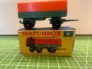 Matchbox Lesney No. 2 Mercedes Trailer with Original Box - Picture 1 of 12