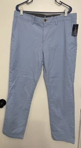 Club Room Men's Classic Chino Pant Stretch Pale Ink Blue Size 34X32 MSRP $59.50 - Picture 1 of 7