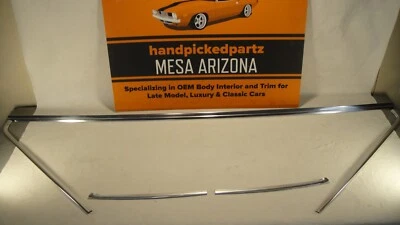 1982-1985 PONTIAC BONNEVILLE B-BODY 4DR ONLY BACK GLASS REVEAL TRIM MOLDING - Image 1 of 4