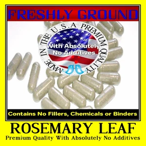 ROSEMARY LEAVES With Absolutely No Additives High Potency 100 Vegetarian Capsule - Picture 1 of 7