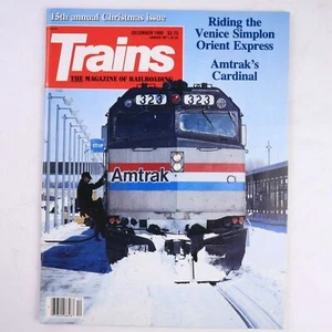 Trains Magazine December 1990 Riding The Venice Simplon Orient Express - Picture 1 of 3