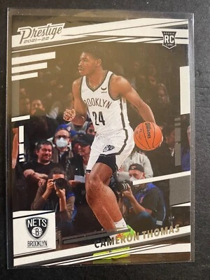 Cameron Thomas (Brooklyn Nets) - 2021/22 Prestige Basketball Rookie Card #58 - Image 1 of 2