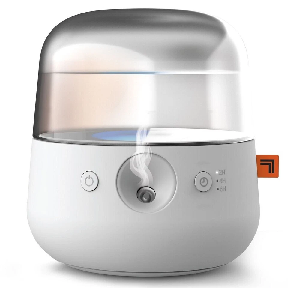 Sharper Image Portable Mini Travel Humidifier Cool Mist UV Light USB & Battery