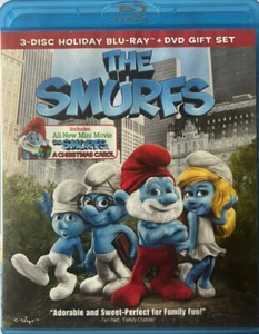 The Smurfs 3 Disc BLU-Ray + DVD Gift Set. (PRE OWNED) - Imagen 1 de 5