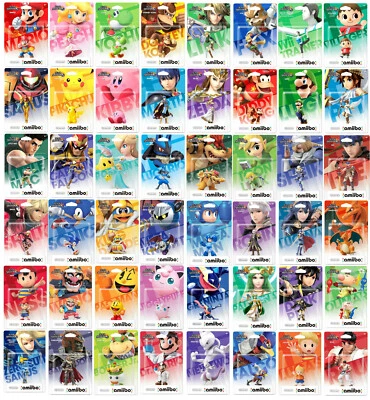 任天堂 Amiibo Super Smash Bros 公仔 NA 美国版原版首版 — 第 1/2 张图片