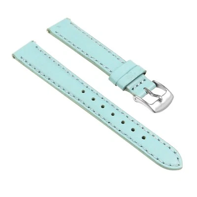 StrapsCo Women's Classic Smooth Leather Watch Band - Quick Release Strap - Image 1 of 4