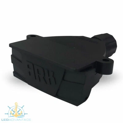 12V 7 PIN FLAT LED ILLUMINATE NIGHT LIGHT TRAILER PLUG SOCKET - BOAT/CARAVAN/CAR - image 1 of 4