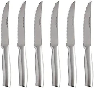 Maxwell & Williams Stanton Steak Knife Set 6pc Stainless Steel RRP $79.95 - Picture 1 of 2