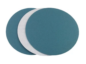 7" Blue Zirconia Cloth Hook and Loop Sanding Discs (50 Pack, 120 Grit) - Picture 1 of 4