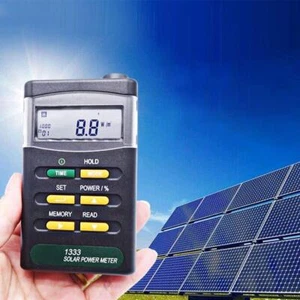 Solar Power Meters Radiation Tester Power Meter Emission Measuring Instrument - Picture 1 of 7
