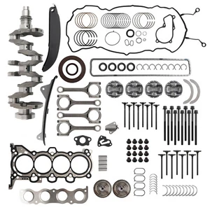 Engine Rebuild Kit - Crankshaft Piston Timing Rods Set For Hyundai Kia 2.0L G4NC - Picture 1 of 12