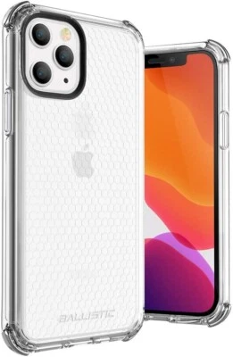 Funda iPhone 11 Pro Transparente Joya Balística Chispa Preciosa Delgada de Moda Foto 1 de 4