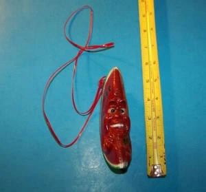 Contenitore/dispenser caramelle vintage viso anguria (vuoto)  - Foto 1 di 4