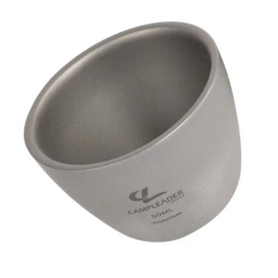 Titanium Outdoor Tea Set Travel Coffe Mug Portable Coffee Cup EDC Gifts Outdoor - Image 1 of 4