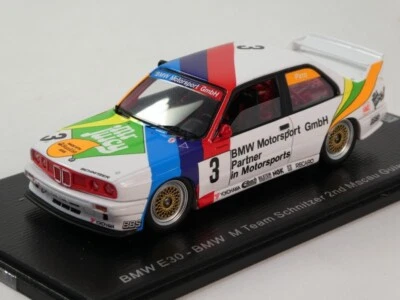 Spark BMW E30 #3 Emanuele Pirro 2nd Macau Guia Race 1990 1/43 SA226 - Immagine 1 di 3