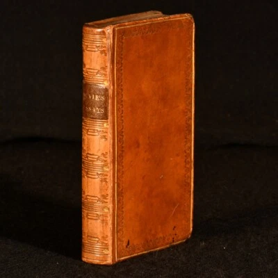 1822 Essays on Rhetoric Dr. Blair's Lectures on That Science Very Scarce Calf... - Image 1 of 4