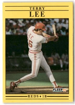 Terry Lee 1991 Fleer #70 Rookie - K8636 - Image 1 of 2