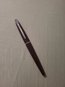 CROSS Rollerball Pen Pewter Grey W/ chrome trim high gloss Vintage Rare. - Picture 1 of 16