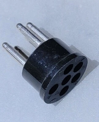 Lot of 2 - AMPHENOL - 71-5S – 86714S - 5 Pin Male Mini Microphone Speaker Plug. - Image 1 of 4